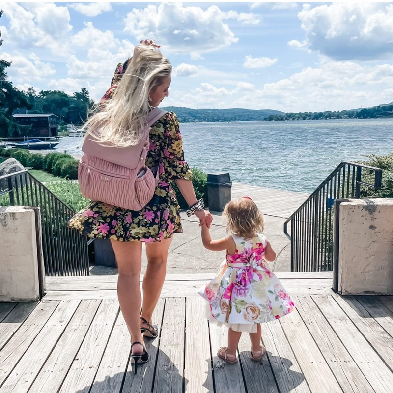 Diaper Bag Backpack (Blush)